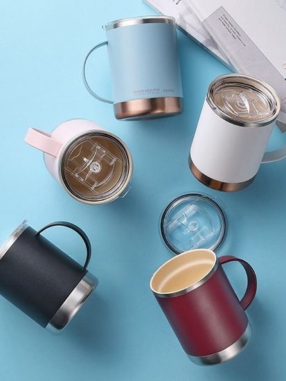[아소부] 세라믹믹스텐 진공 보온보냉 얼티밋 머그 360ml