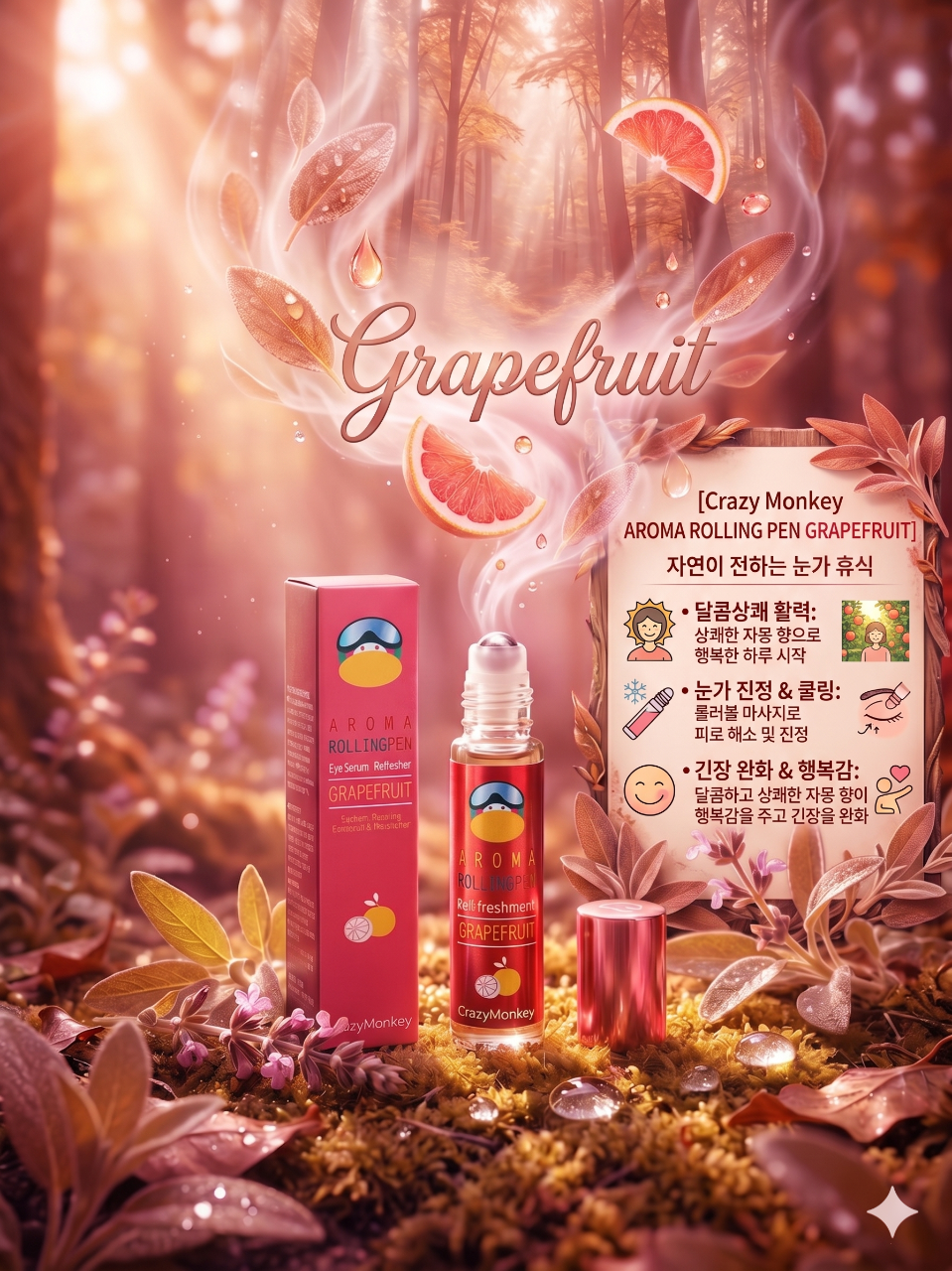상품코드 : MK003 빠른 피로회복 아로마 롤링펜