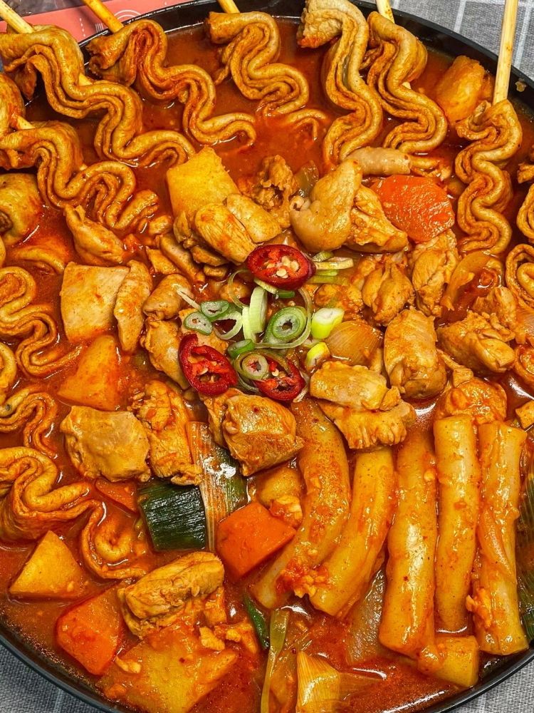 오뎅닭도리탕 풀구성 밀키트