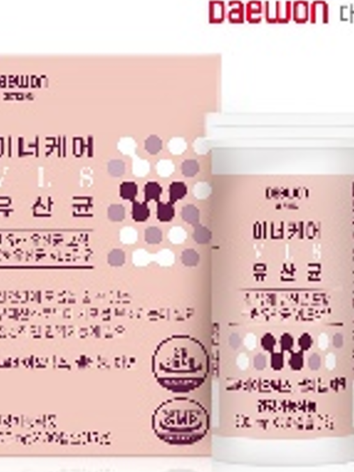 [대원제약] 이너케어 VL8 유산균 500mg x 30캡슐