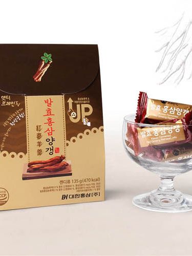 [대한홍삼] 발효홍삼양갱 135g (13.5g x 10개입)