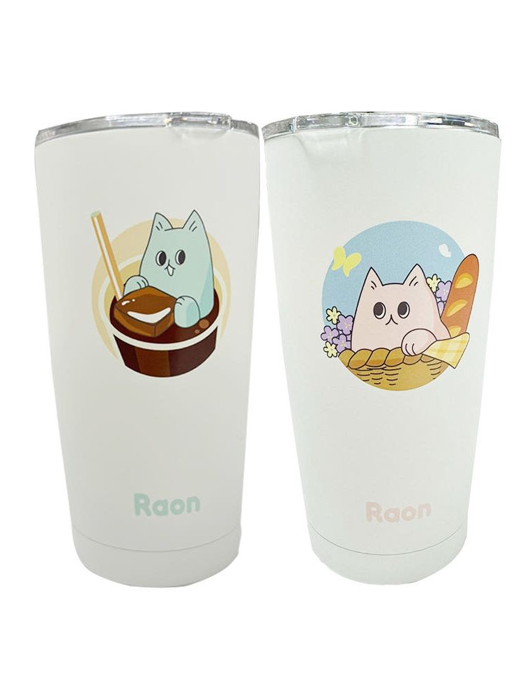 [라온] 캐릭터 보온 보냉 텀블러 600ml