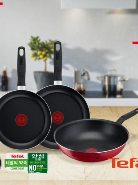 [테팔] 밸리드 쿡 프라이팬 24cm+26cm+궁중팬 28cm