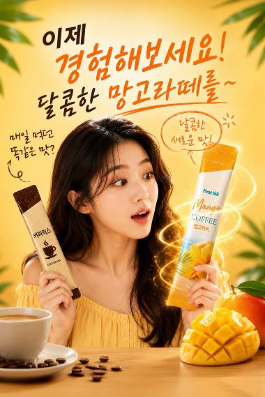 퍼스트미 망고향 가득 망고커피 1box