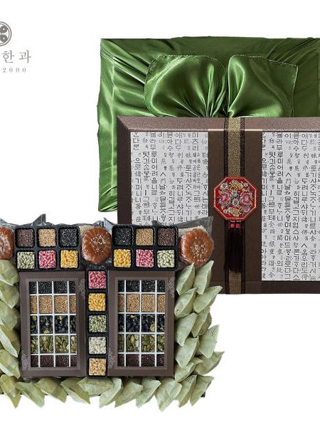 [청솔한과] 한과선물세트 비나리 1호(보자기)