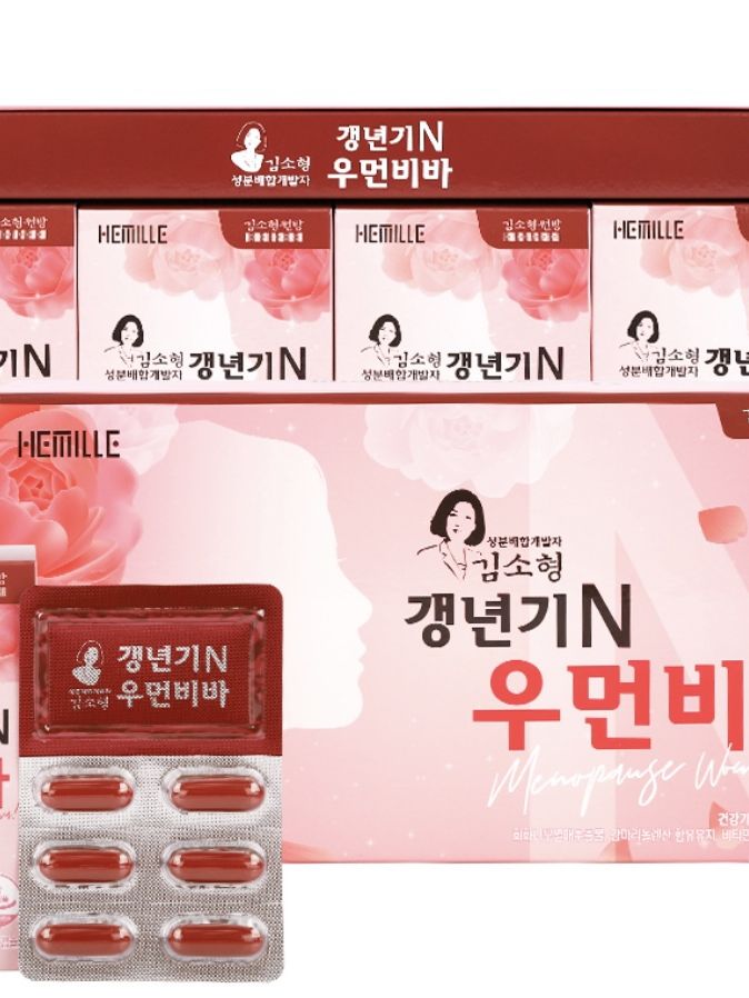 [김소형원방] 갱년기N우먼비바 (1000mgX120캡슐)