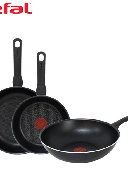 [테팔] 이지앤컴포트 티타늄 프라이팬 20cm+24cm+멀티팬 28cm