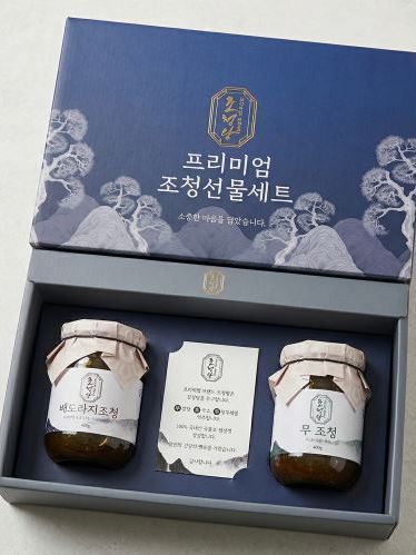 조청왕 배도라지 & 무조청 2종 세트 (무설탕 국내산)