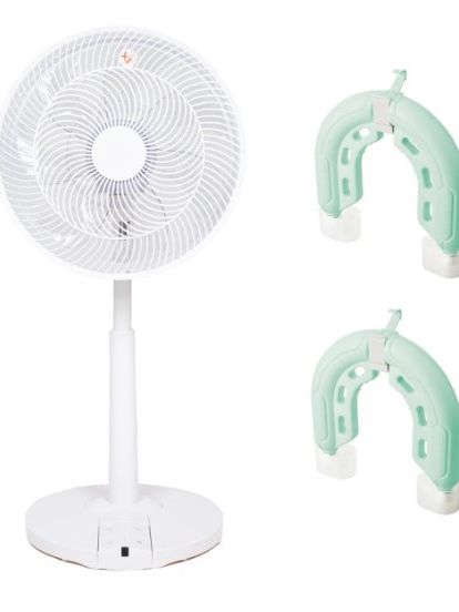 [루첸] Air beam 하이브리드 풋터치 리모컨 서큘레이터형 선풍기 (LF-3500RF)+아이스톤 (MDI-3200) 2세트