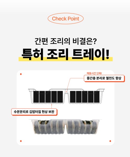 상품코드: BMS001 불오징어 흑미김밥
