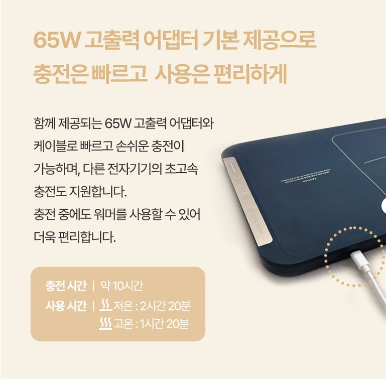 상품코드 : H3704 [펜소닉] 무선 파인다이닝 푸드워머 (PWFW-9001)