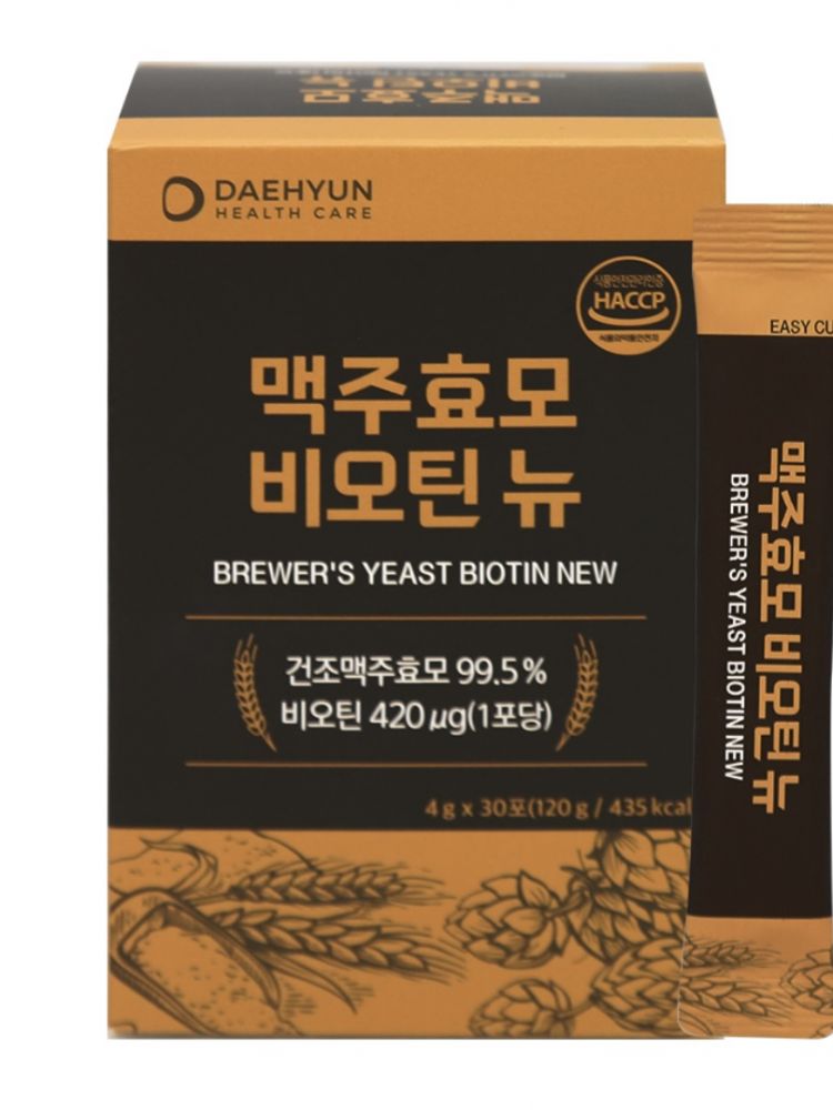 [대현헬스케어] 맥주효모 비오틴 뉴 (4gx30포)