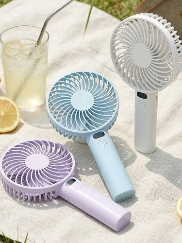 [iLAB] 클래식 LED 핸디팬 손선풍기