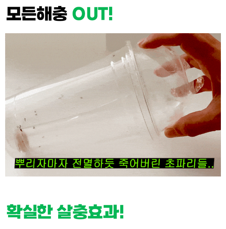 버그엑스 국산제조 안심성분 천연 살충제 500ml