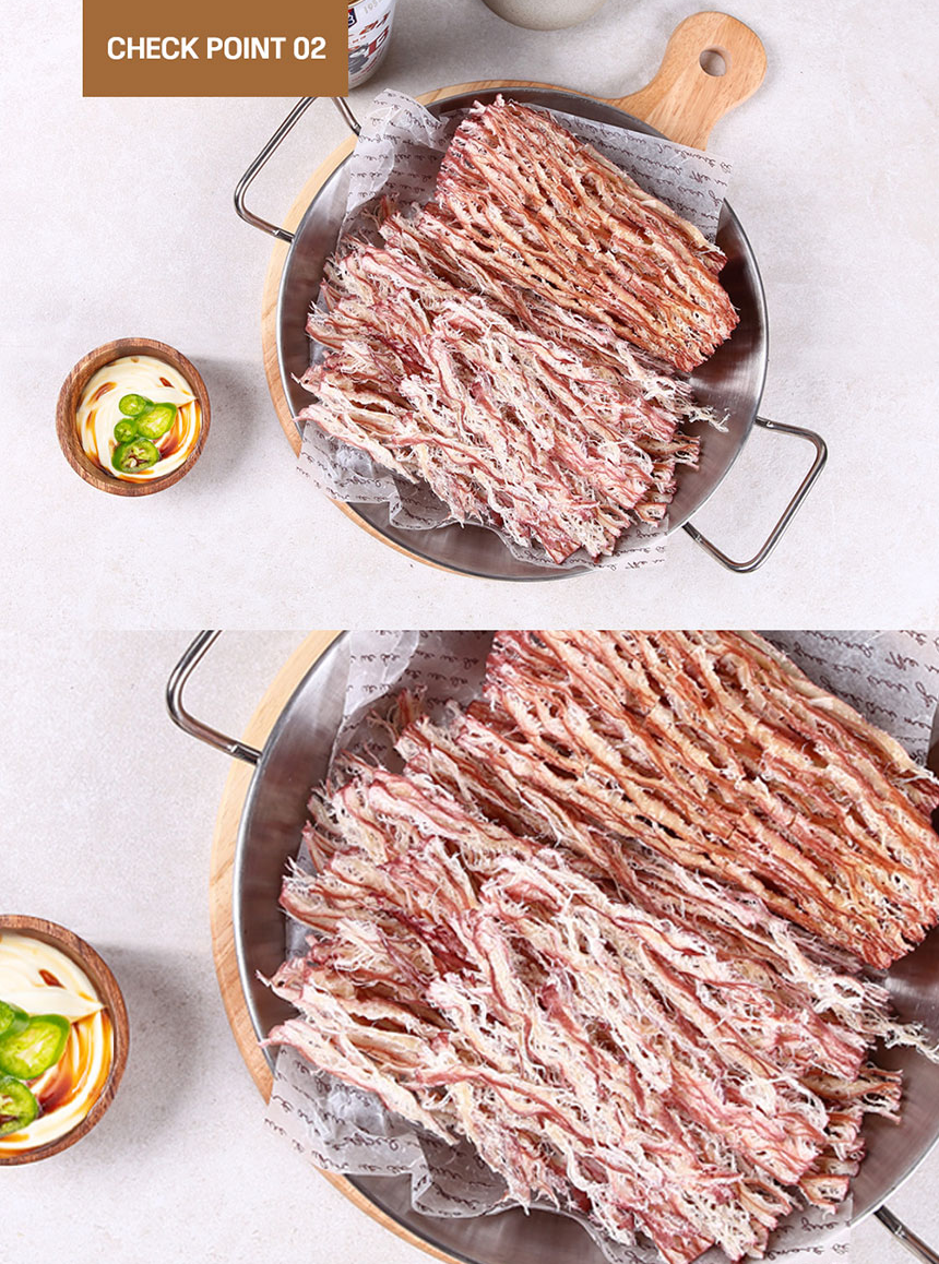 상품코드 : BDW010 웰빙오징어맥반석구이 150g