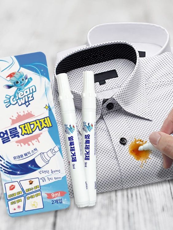 크린위즈 뉴 매직스틱 휴대용 얼룩제거 9g 2개입