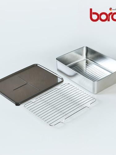 [보랄] 스테인레스 스퀘어 밧드 3P(26.5cm) BR-BT300S