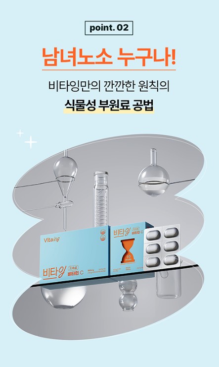 상품코드 : NY011 박하선 추천템! 비타잉 지속성 비타민C 30정