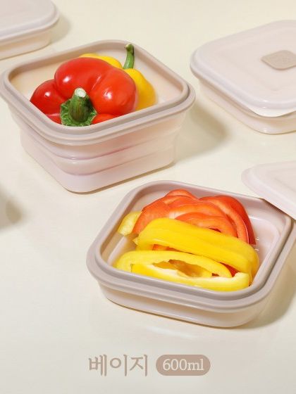 [미스티파이] 플래티넘 실리콘 폴딩 멀티팩 600ml