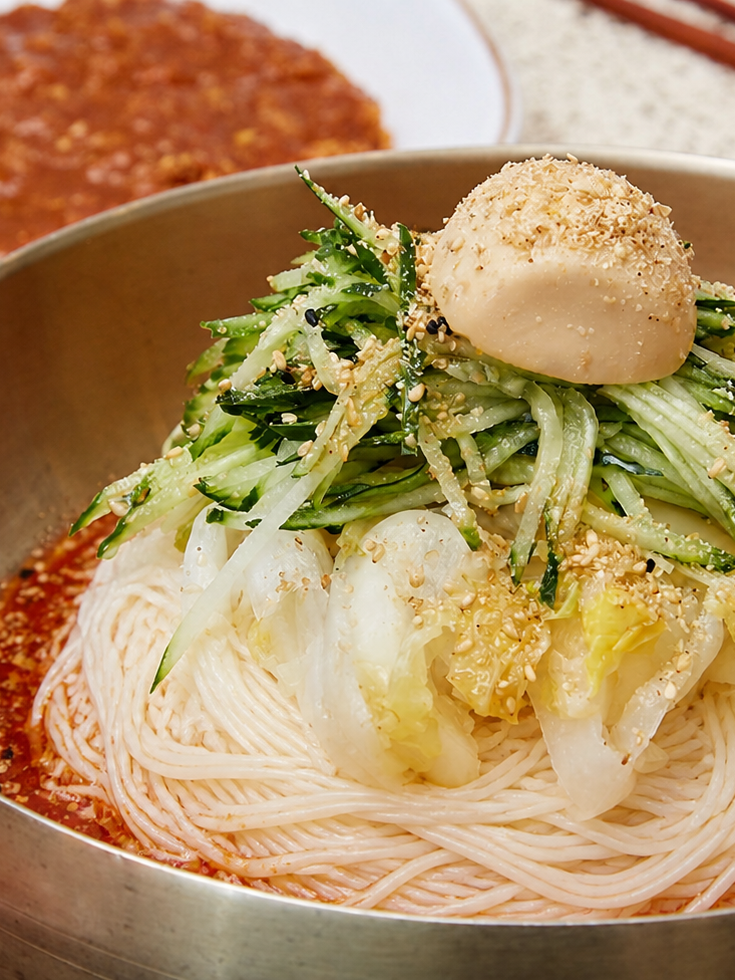 전통의 일산칼국수 일산 비빔국수