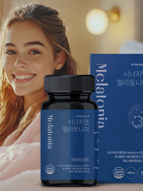 시너지엔 식물성 멜라토니아 60정 (2개월분)