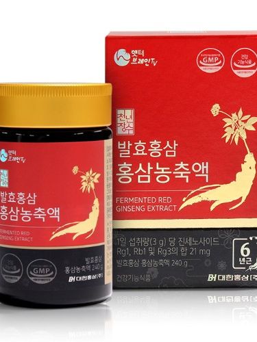 [대한홍삼] 천년장수 발효홍삼 홍삼농축액 240g / 홍삼농축액100%
