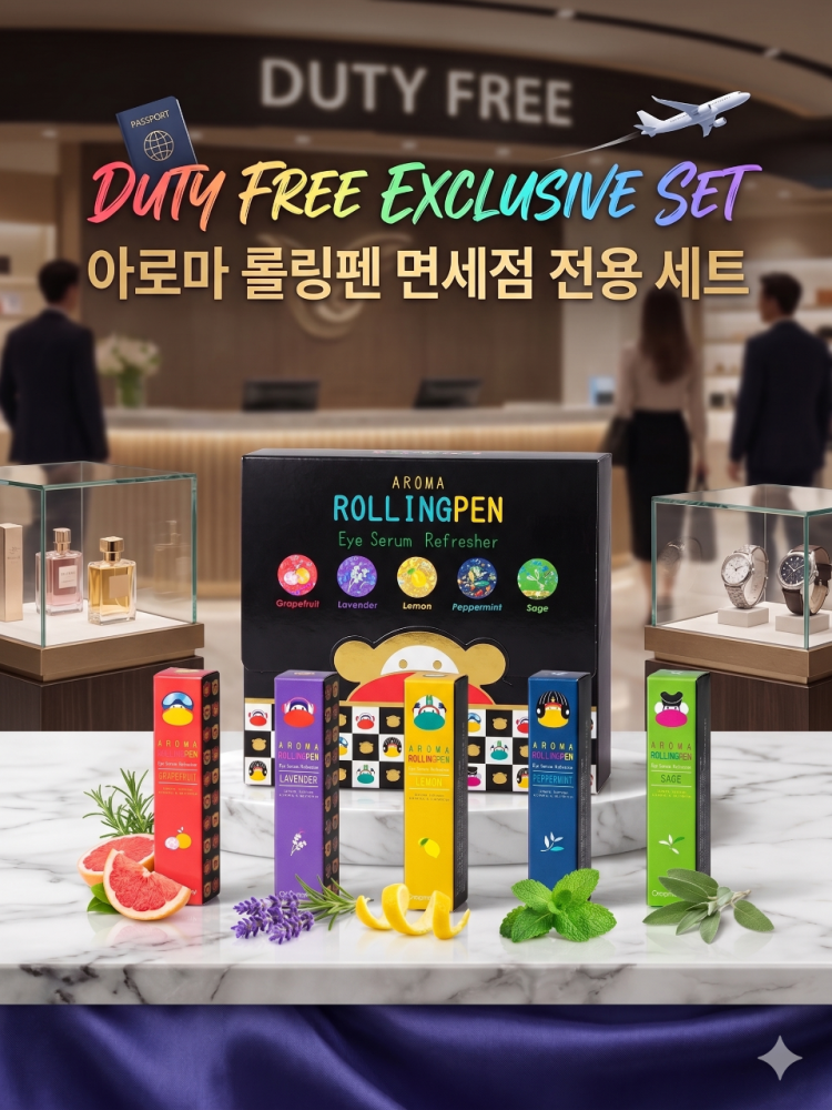 빠른 피로회복  아로마 롤링펜
