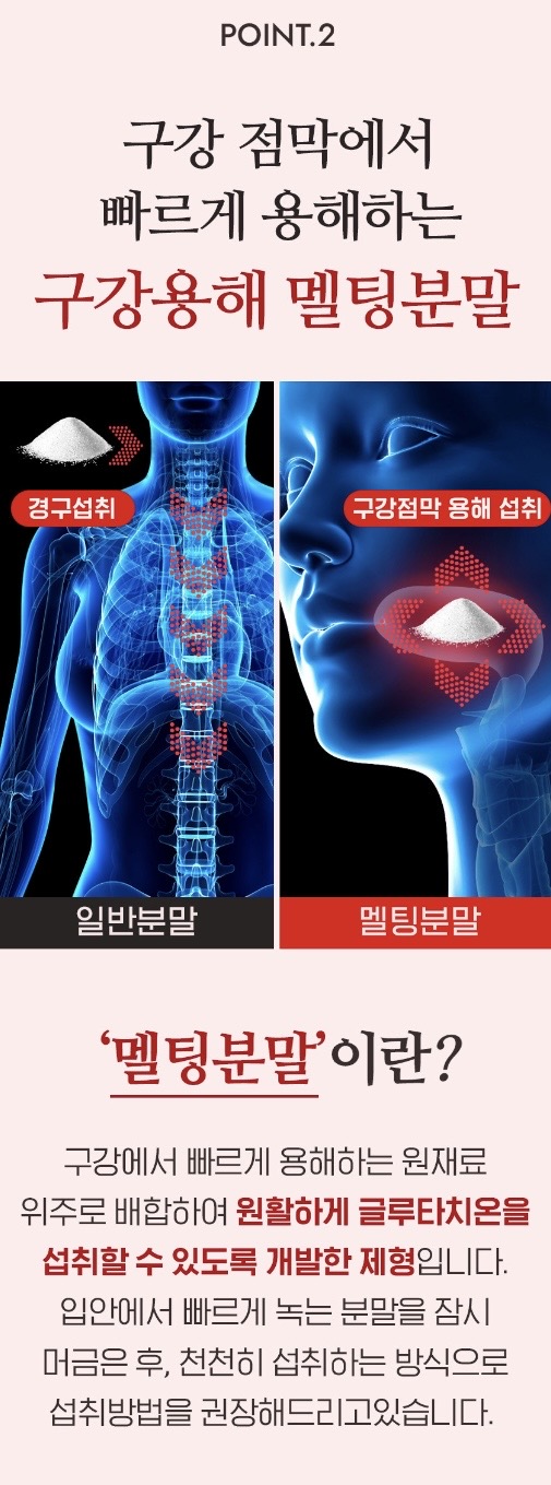50X 글루타치온 터치 이지멜팅 2gX30포