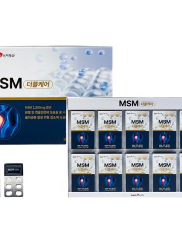 [상아제약] MSM 더블케어 500ml*10개입