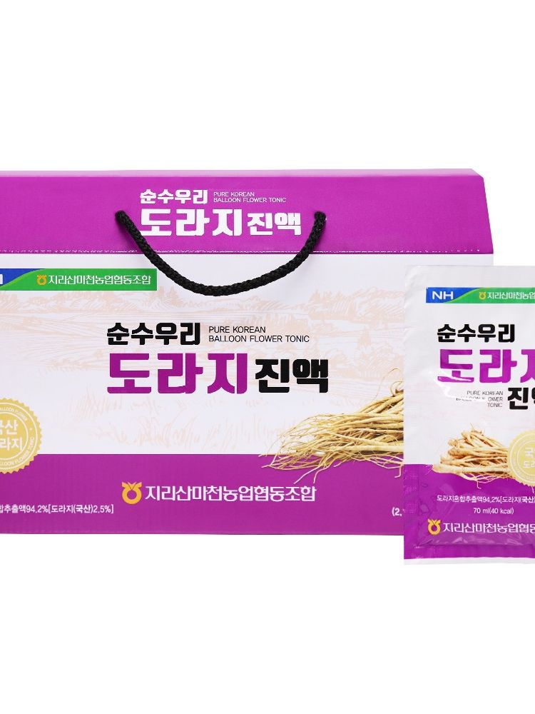 지리산마천농협 순수우리 도라지진액 (70mlx30포)