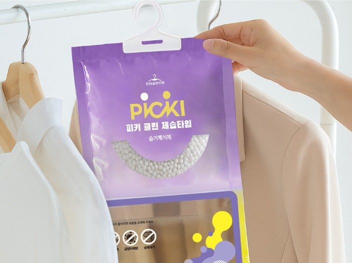 피키클린 제습타임 제습제 10개입 150g