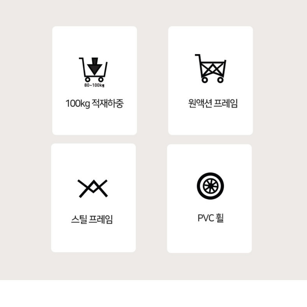 상품코드 : BE016 [코베아] 멀티 캠핑 웨건 (KECQ9DT-05)