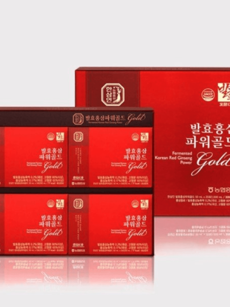 [농협 한삼인] 발효홍삼파워골드 50ml x 20포 + 쇼핑백