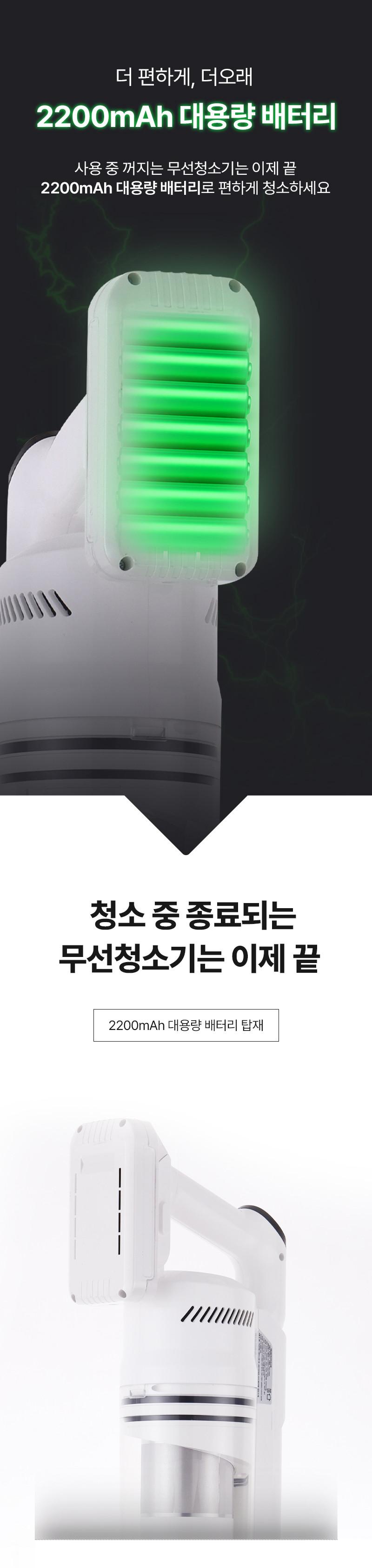 상품코드 : H3291 [리앤쿡] 퍼펙트 BLDC 무선 청소기 (LNCV-200W)
