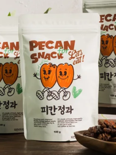 청년정과 피칸정과 100g
