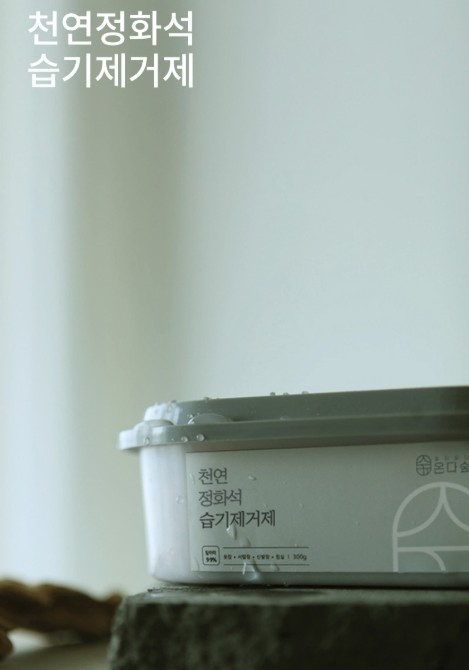온다숲 국산100% 반영구 천연제습제 300g