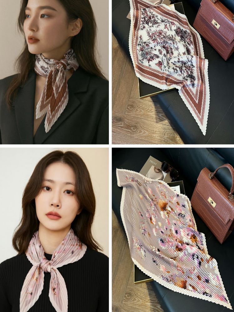 [블루밍] 셔링 스카프 1개