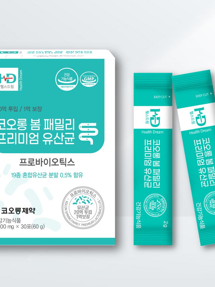 [코오롱] 봄패밀리 프리미엄 유산균 30포