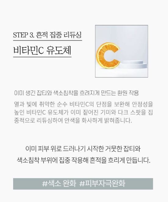 상품코드 : GCO008 어니드 톤 리셋 래디언스 앰플 50ml