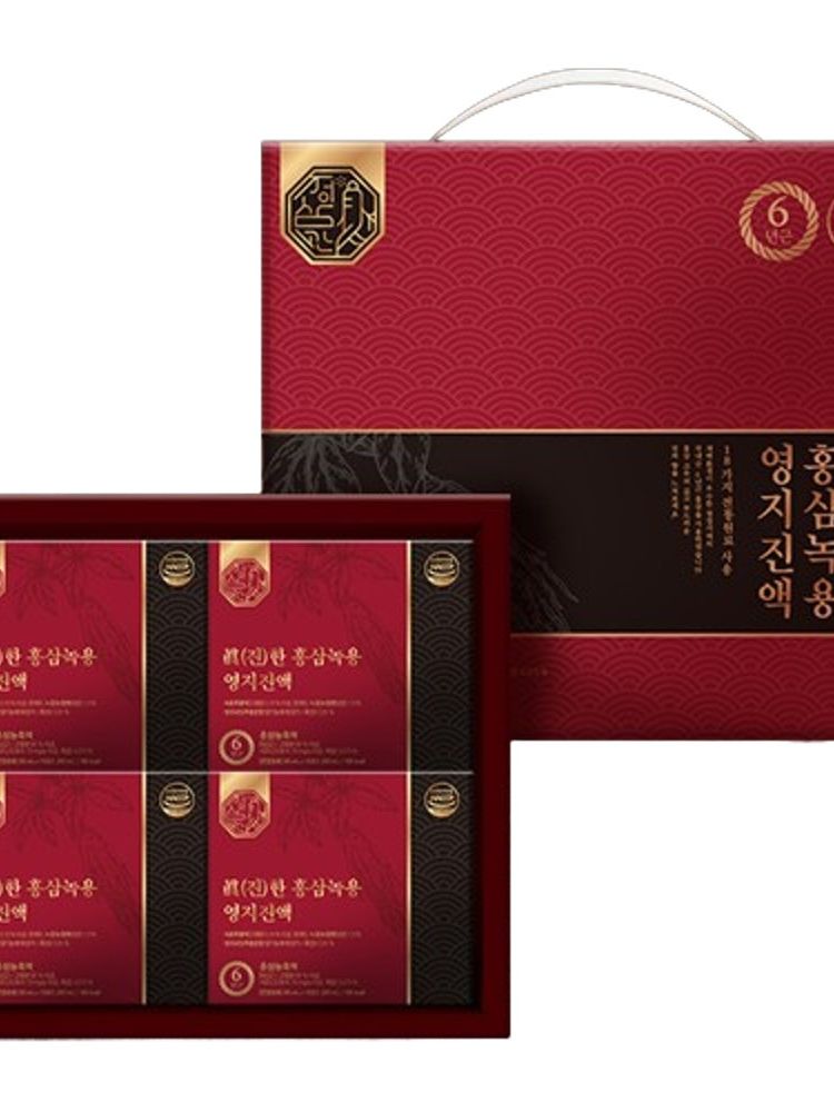 [락티브] 眞(진)한 홍삼녹용 영지진액 (80g x 60포)