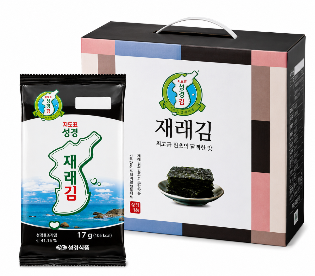 상품코드 : GLB0128 지도표 성경김 선물 G호 (카톤발주용)