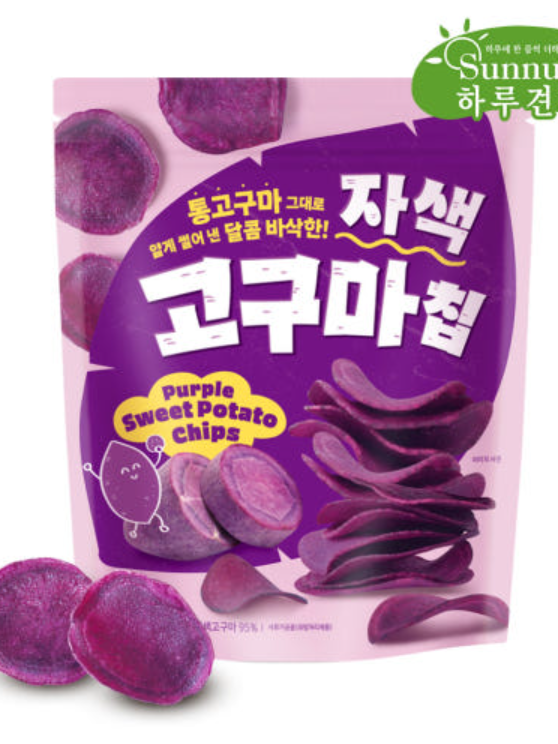하루견과 자색고구마칩500g