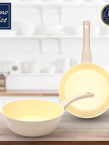[죠르노펠리체] IH 하모니 멀티 (프라이팬 24cm+웍팬 28cm 2종 세트)