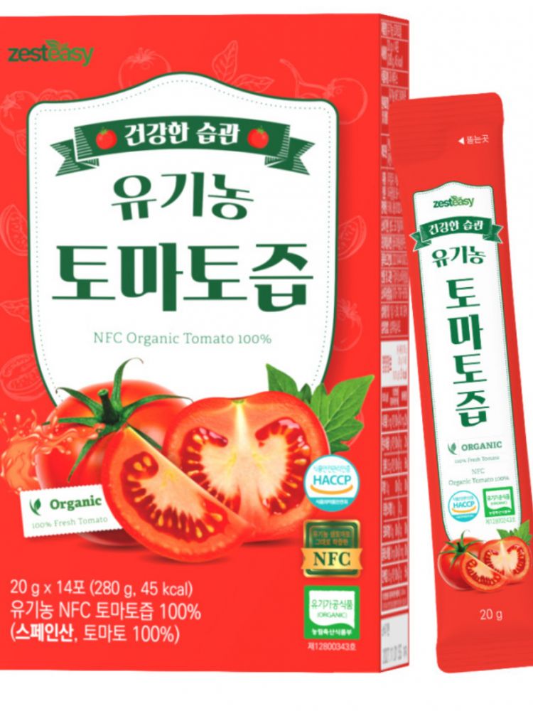 제스티지 NFC 유기농 토마토즙 20g×14포