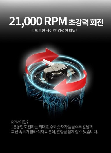 상품코드 : D185 [코흐위버] SuperHigh M 블랜더 (KC-BL101)
