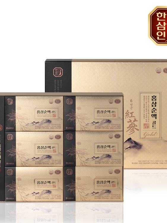 [농협홍삼 한삼인] 홍삼순액골드 70mL x 30포