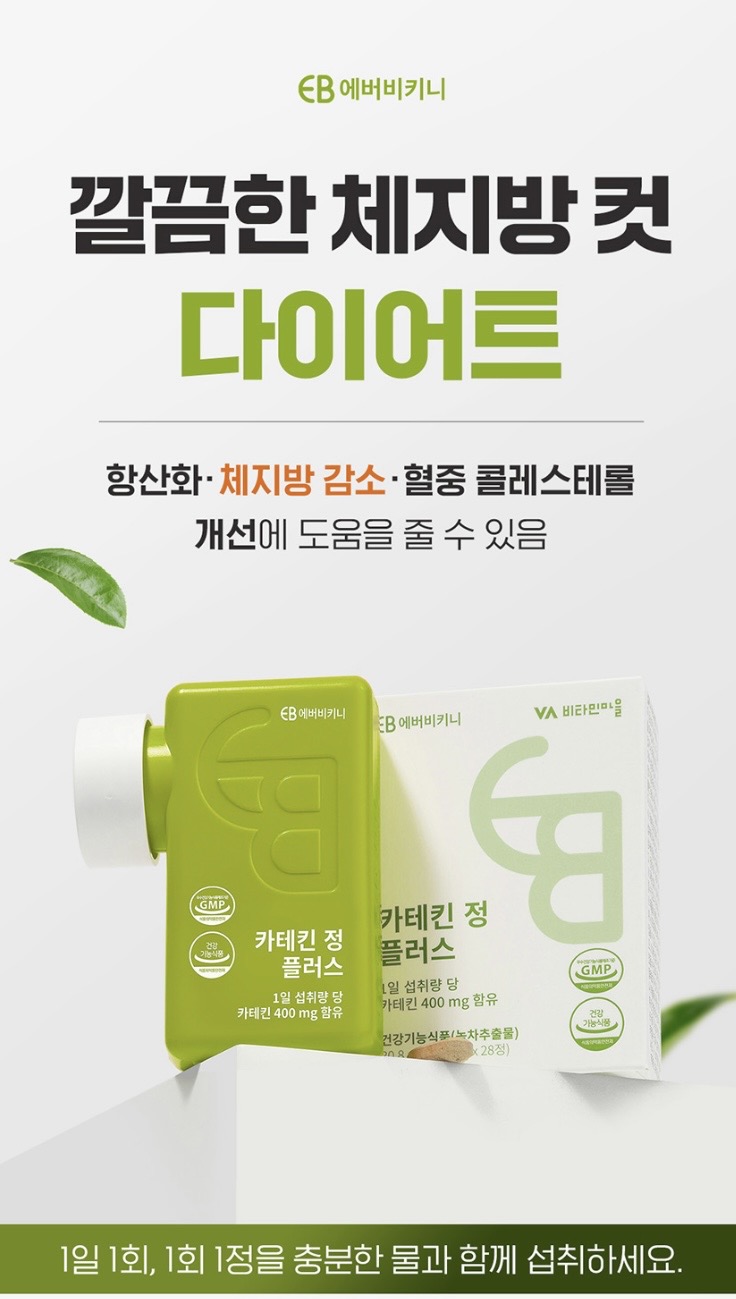 카테킨 정 플러스 1100mgX28정