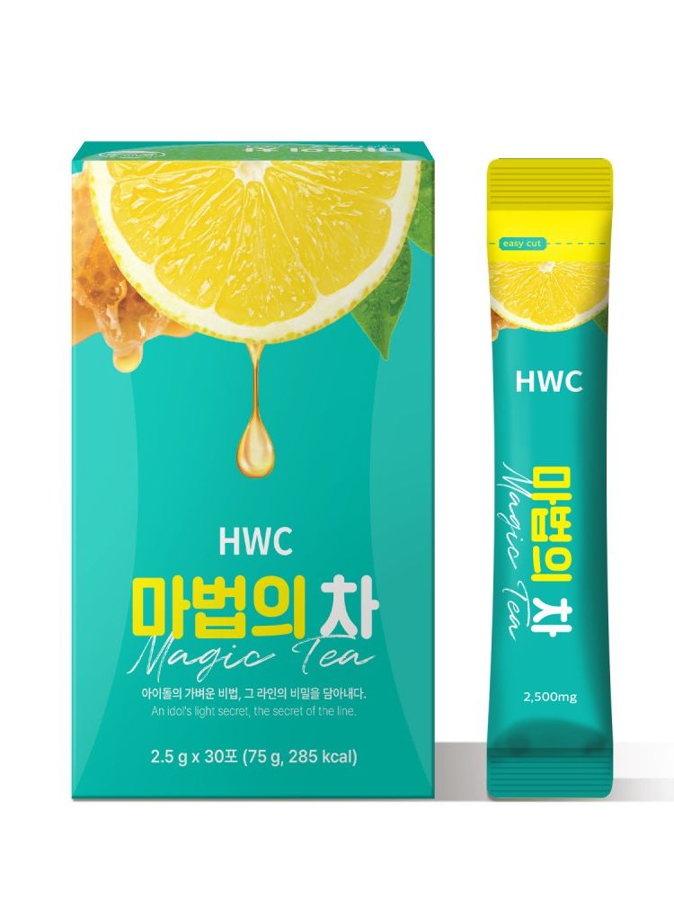 [HWC] 마법의 차 아이돌워터 (2.5g x 30포) 카톤발주용