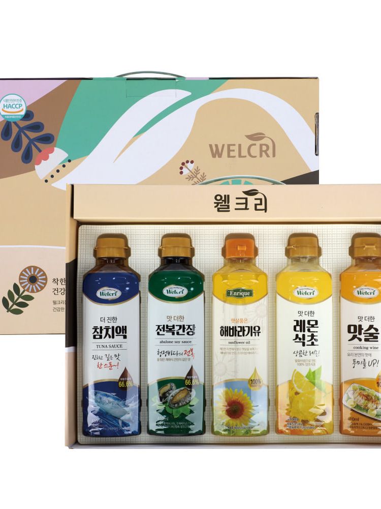 [웰크리] 프리미엄 5종 (410ml 5개)