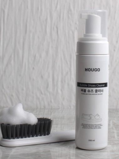 [하우고] 3분세척 바로 버블 슈즈 폼 클리너 200ml +전용솔